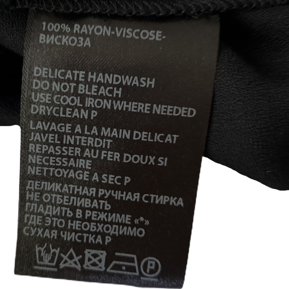 Black Ann Demeulemeester Asymmetrical Dress - Picture 5 of 5